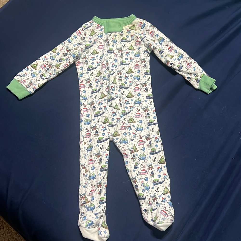Vineyard Vines Christmas onesie